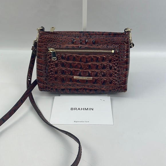 Brahmin Bags Brahmin Vida Crossbody In Pecan Melbourne Poshmark
